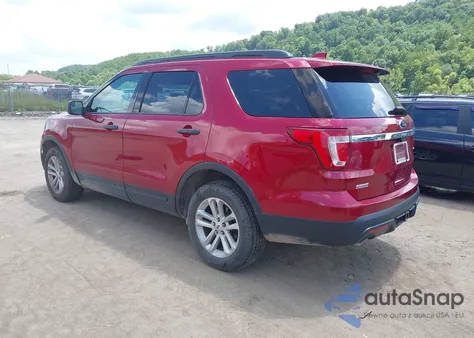 2017 Ford Explorer из США, поврежденный, VIN 1FM5K8B81HGD82524